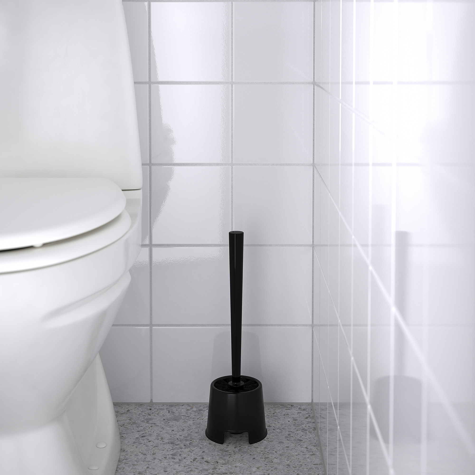 BOLMEN toilet brush/holder