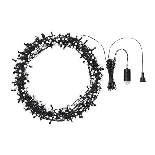 STRÅLA LED lighting chain with 400 lights