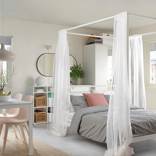 VITARNA four-poster bed frame