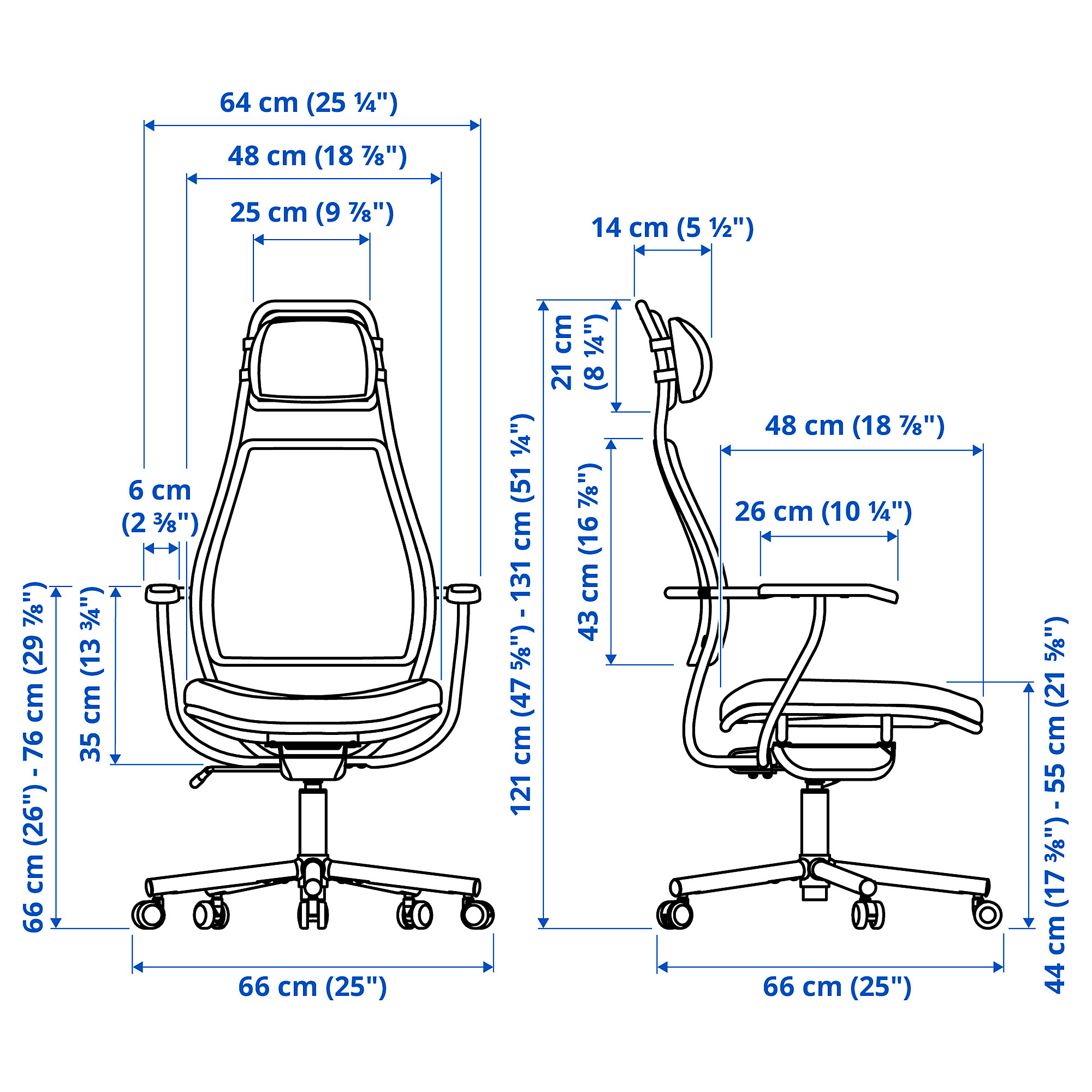 LÖPARBANA gaming chair