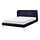 TUFJORD - upholstered bed frame, Tallmyra black-blue, 180x200 cm | IKEA Taiwan Online - PE926697_S1