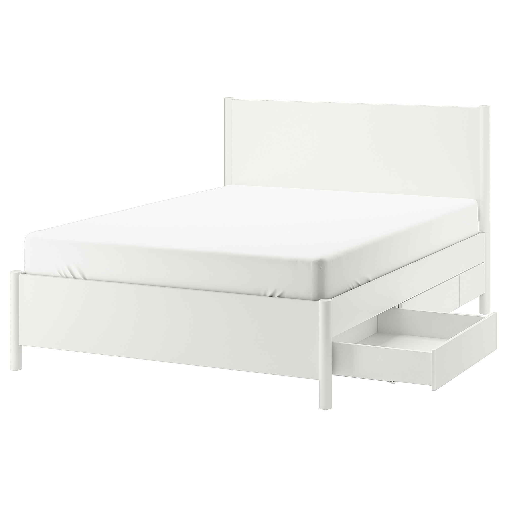 TONSTAD bed frame with storage