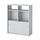 SPIKSMED - open shelving unit, light grey, 77x96x32 cm | IKEA Taiwan Online - PE926962_S1