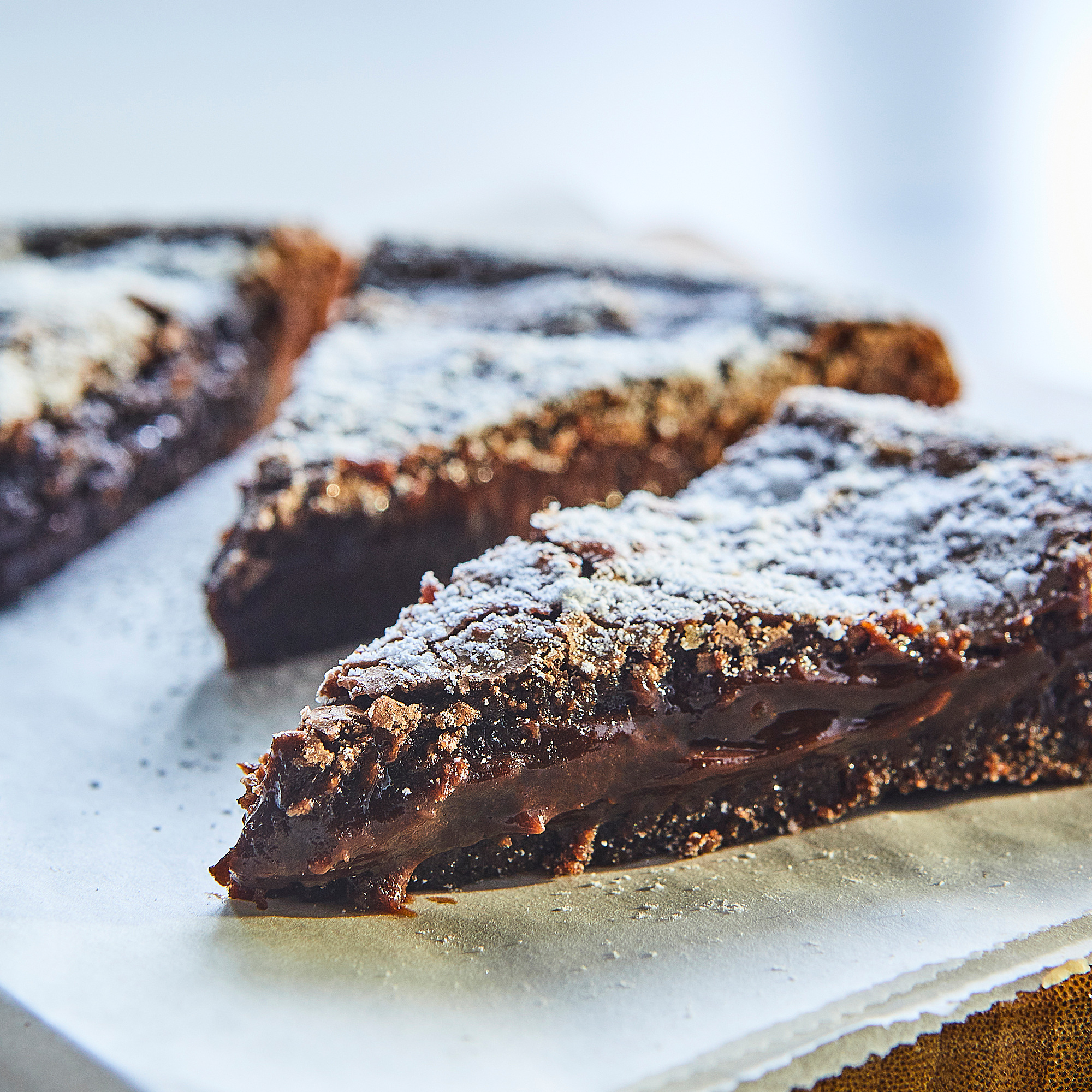 KAFFEREP gooey cocoa and chocolate cake