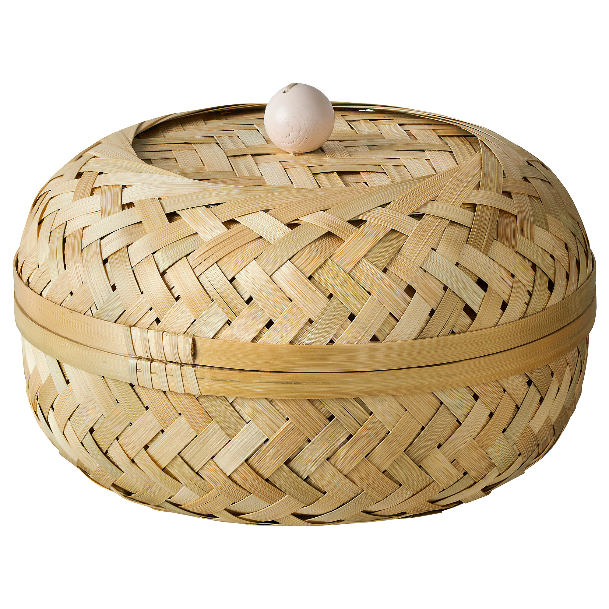 HÖKRUBBA basket with lid