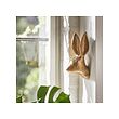 HÄGGMISPEL - wall decoration, rabbit/brass-colour, 25 cm