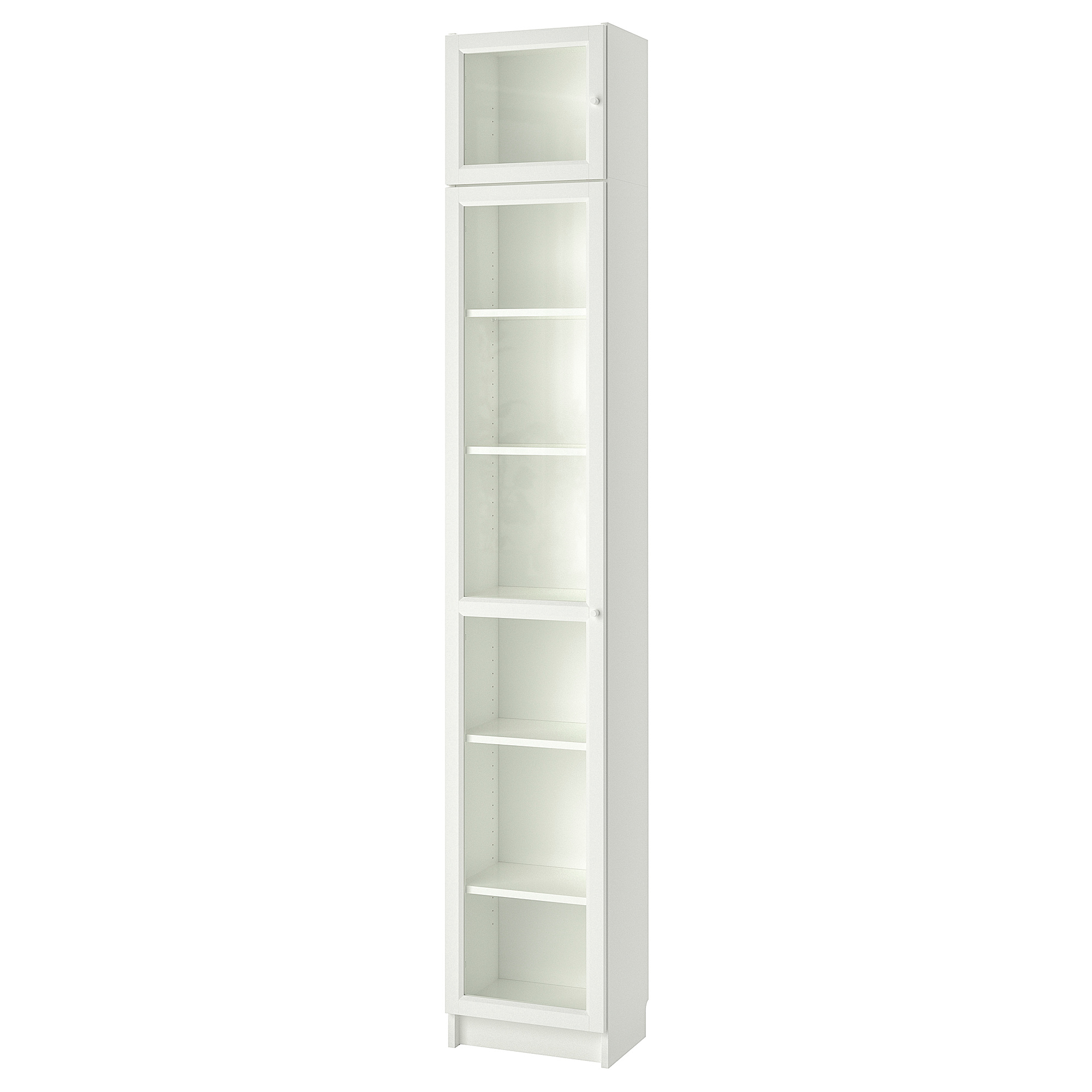 BILLY/OXBERG bookcase with glass door