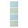 MEHAMN - 4 panels for sliding door frame, light blue/light green, 75x236 cm | IKEA Taiwan Online - PE928944_S1
