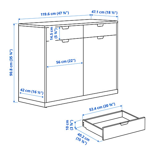 TONSTAD sideboard