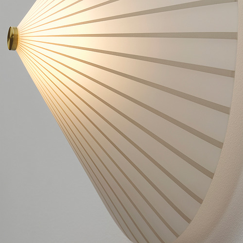 RORKULT wall lamp, wired-in installation