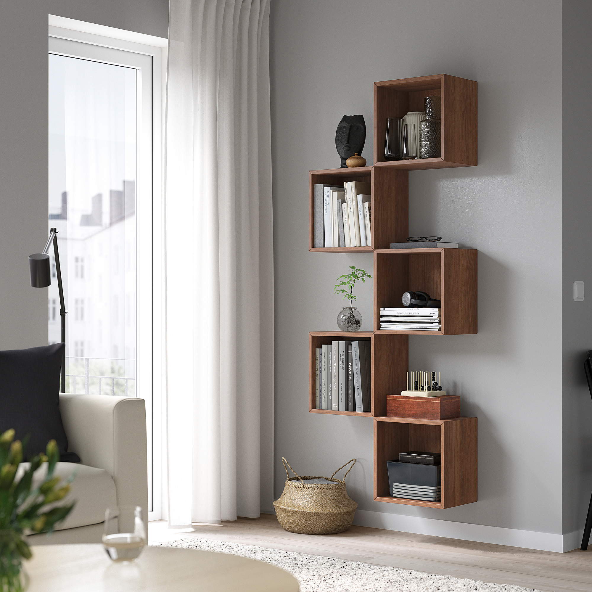 EKET wall-mounted storage combination