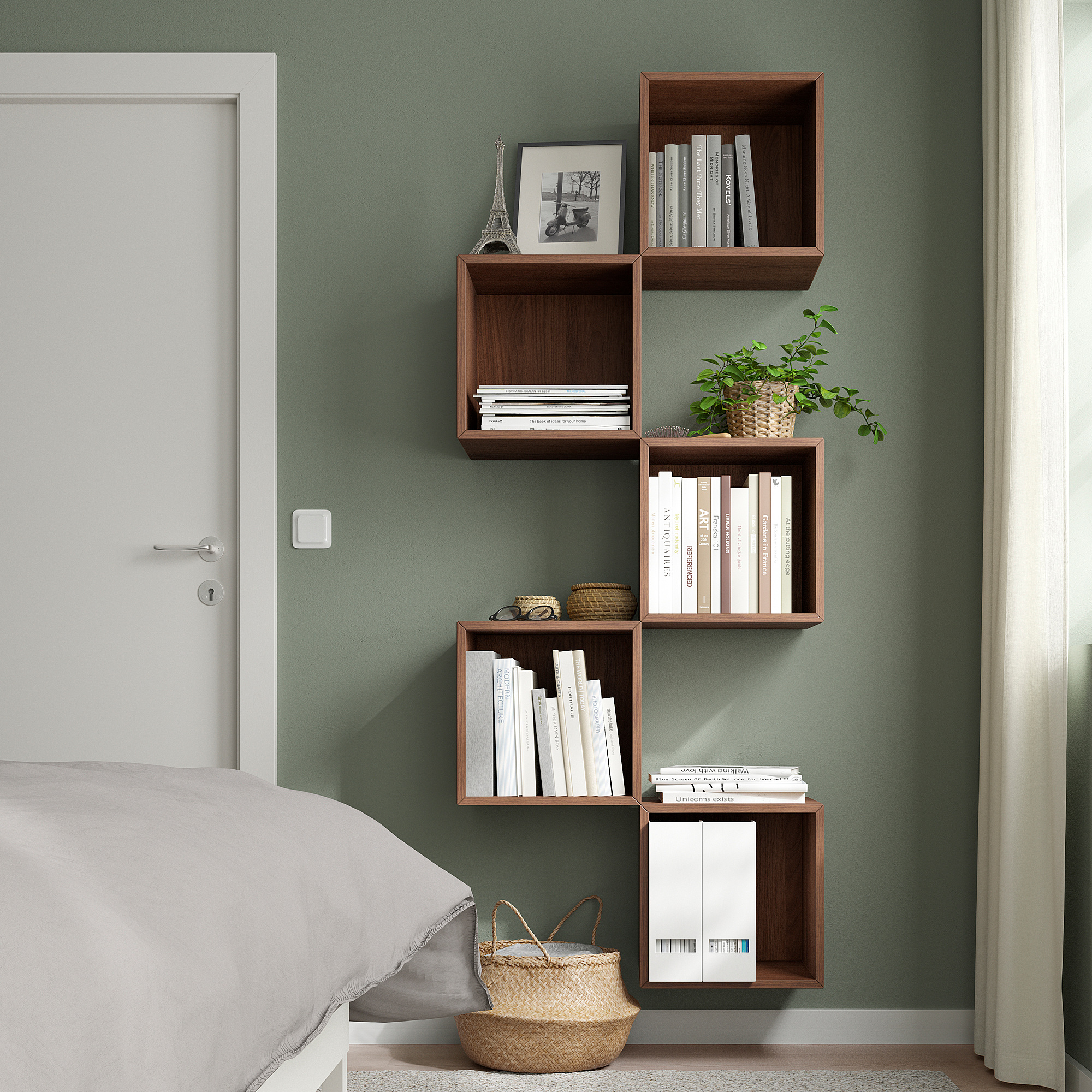 EKET wall-mounted storage combination