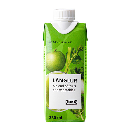 LÅNGLUR fruit- and vegetable smoothie