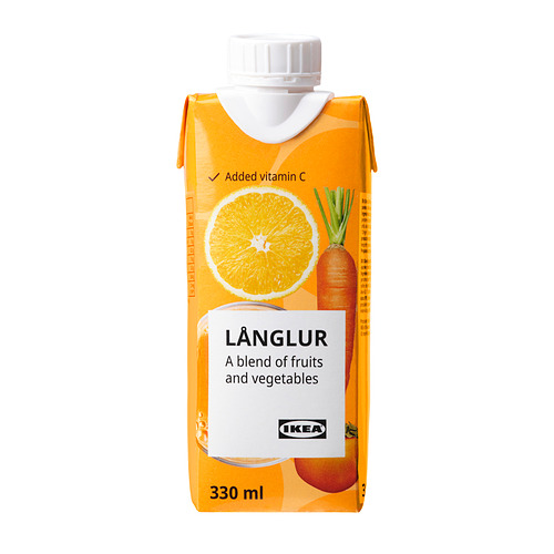 LÅNGLUR fruit- and vegetable smoothie