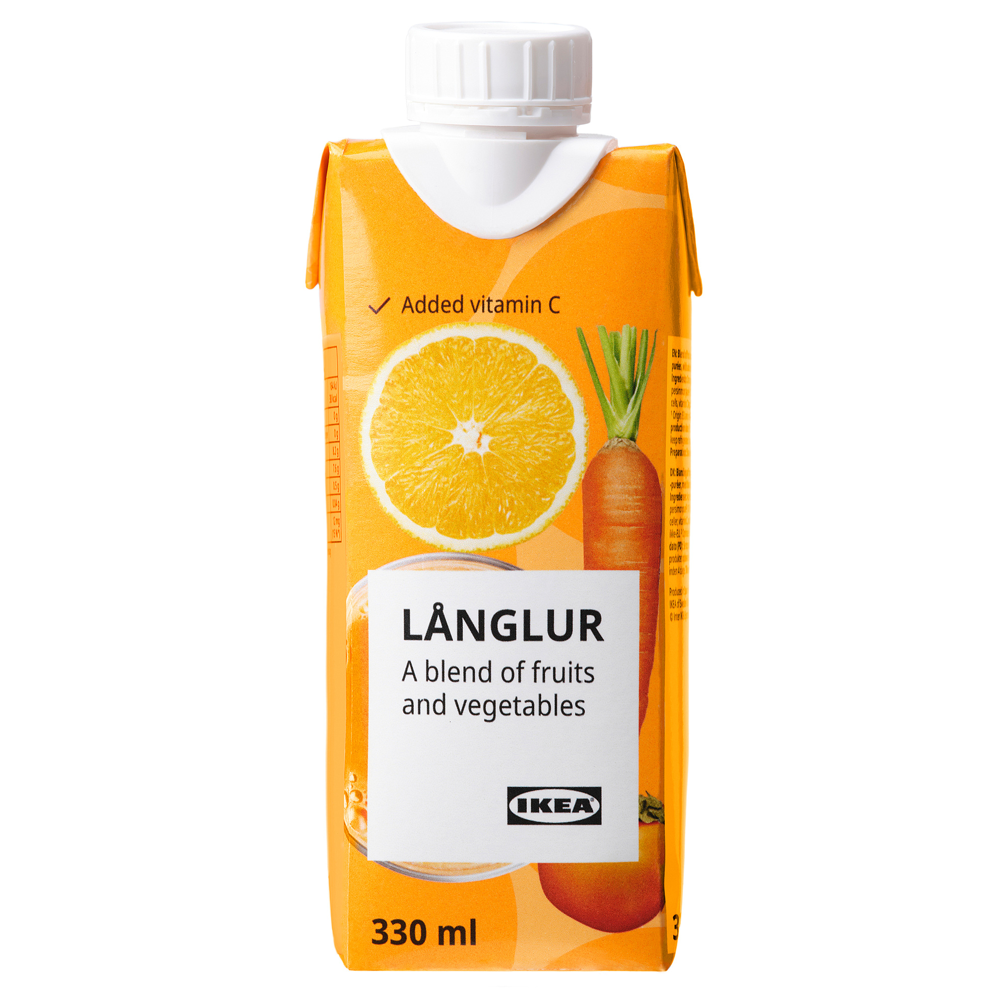 LÅNGLUR fruit- and vegetable smoothie