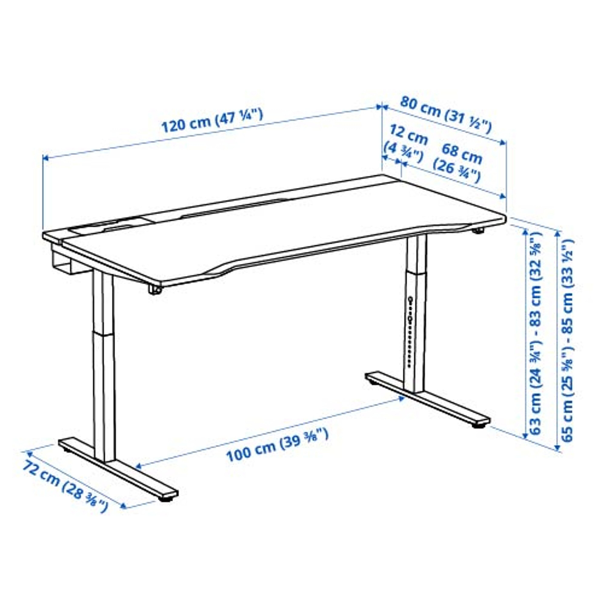 UTMANING gaming desk