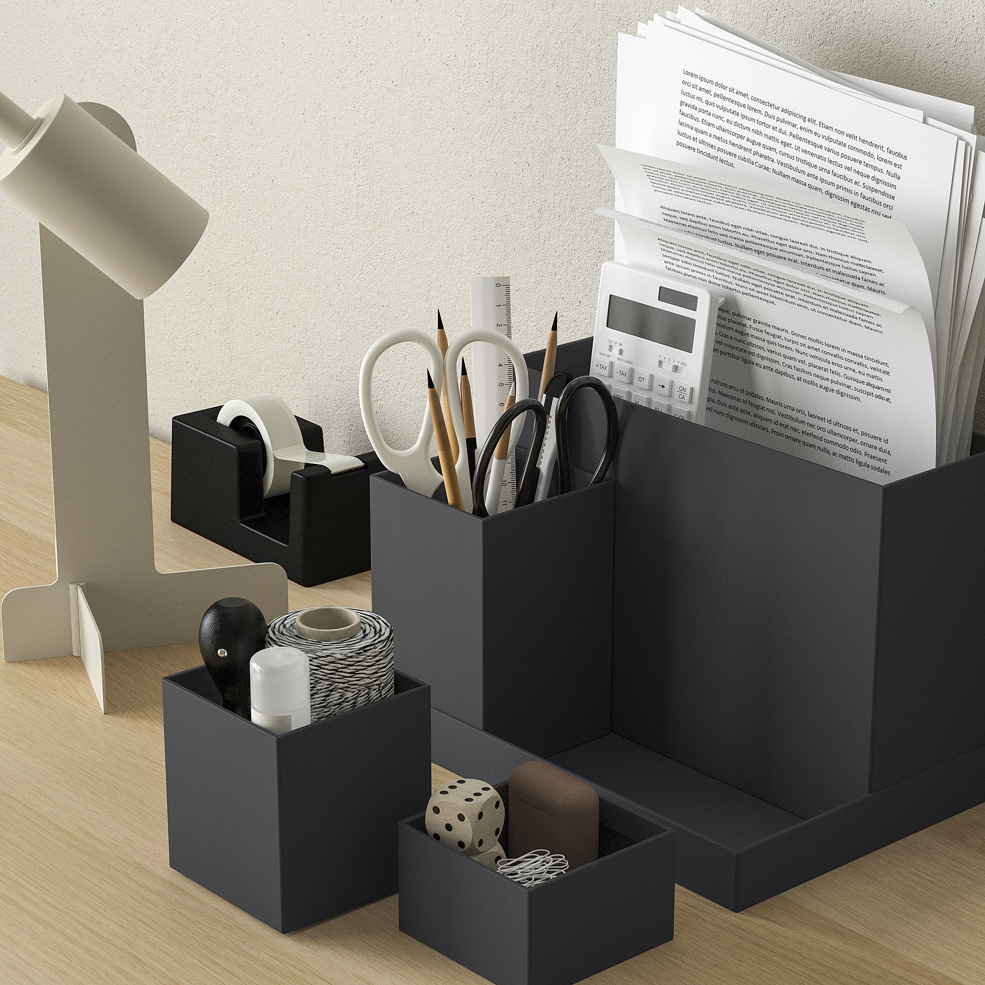 TJENA desk organiser