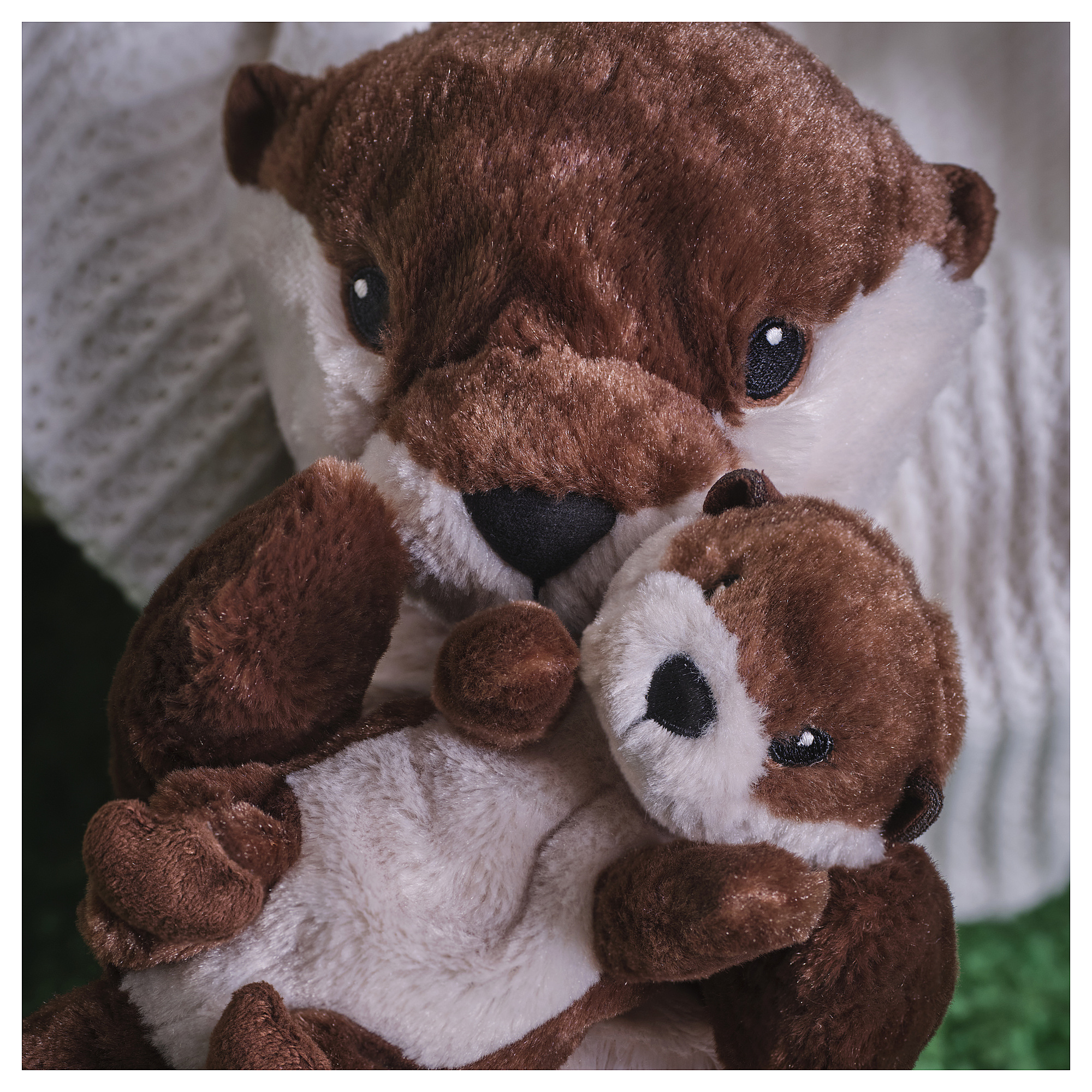 SKOGSDUVA soft toy, set of 2