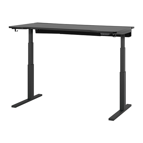 UTMANING gaming desk sit/stand