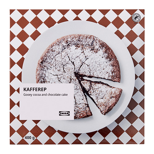 KAFFEREP gooey cocoa and chocolate cake