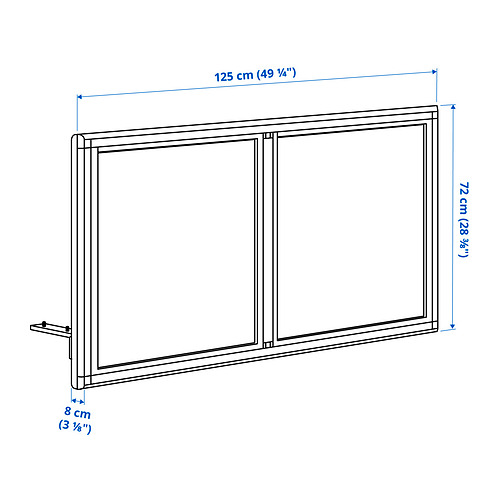 MITTZON acoustic screen for desk