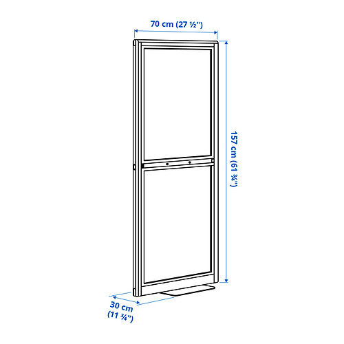 MITTZON acoustic screen, floor standing