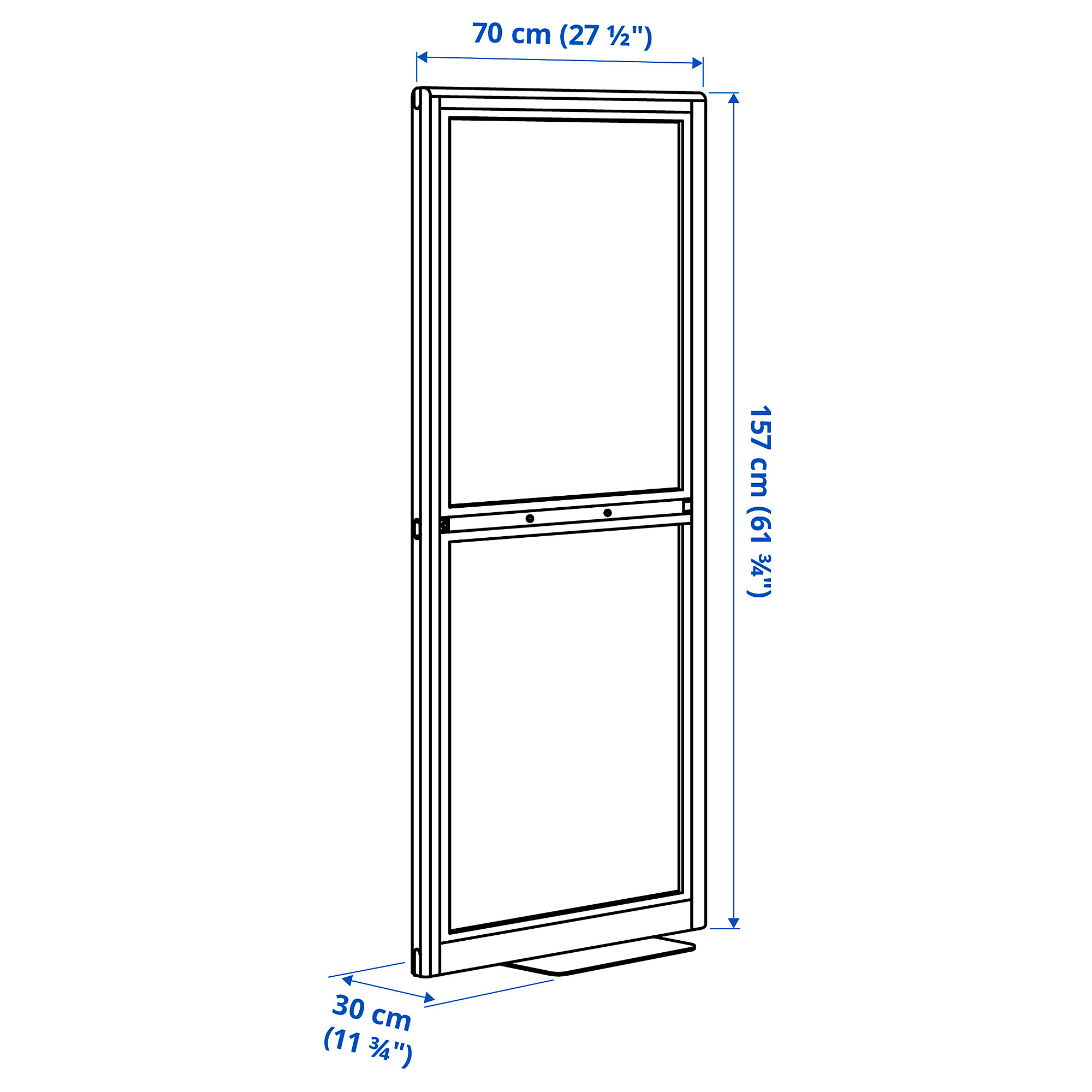 MITTZON acoustic screen, floor standing