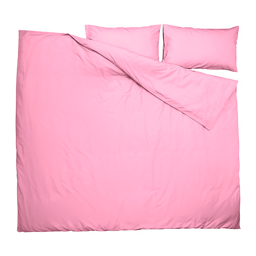 PILTANDVINGE duvet cover and 2 pillowcases