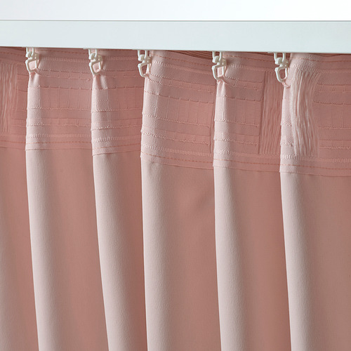 VILBORG room darkening curtains, 1 pair