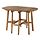 ASKHOLMEN - gateleg table, outdoor, dark brown | IKEA Taiwan Online - PE932463_S1