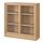 TONSTAD - 玻璃滑門櫃, 實木貼皮, 橡木 | IKEA 線上購物 - PE898751_S1