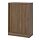 TONSTAD - 滑門收納櫃, 棕色 染色橡木面板, 82x37x120 公分 | IKEA 線上購物 - PE898739_S1