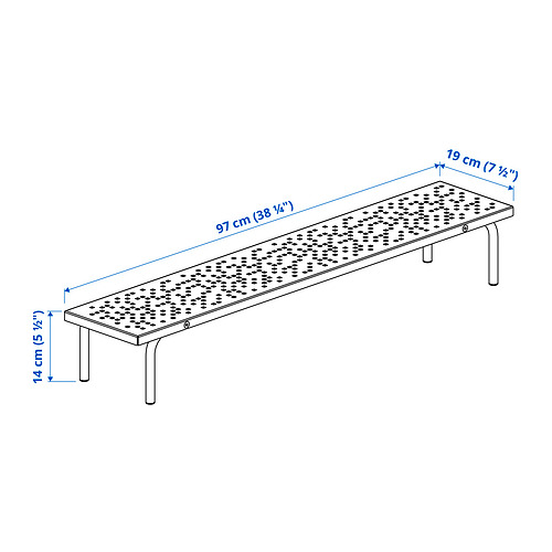 LÅNESPELARE monitor stand