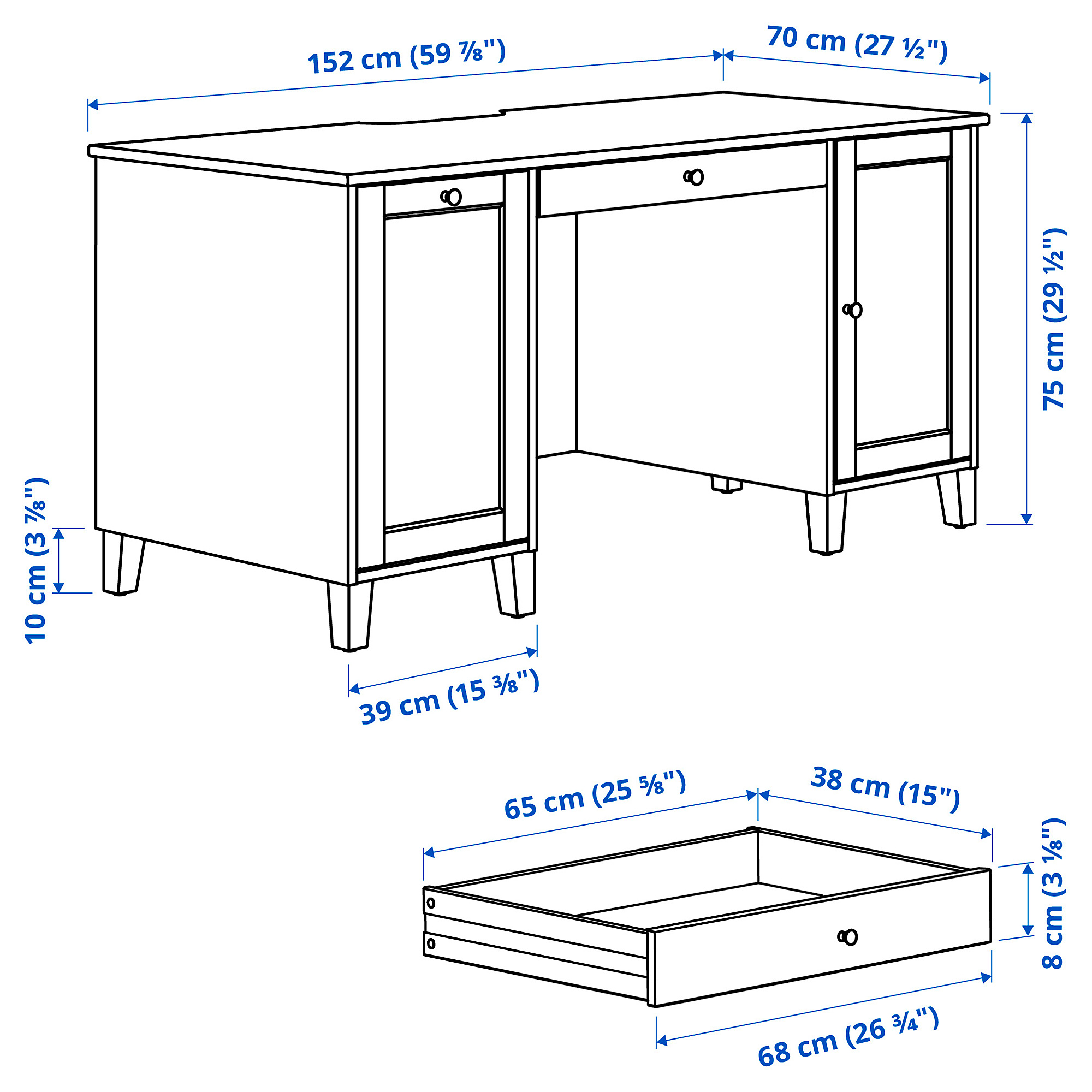 IDANÄS desk