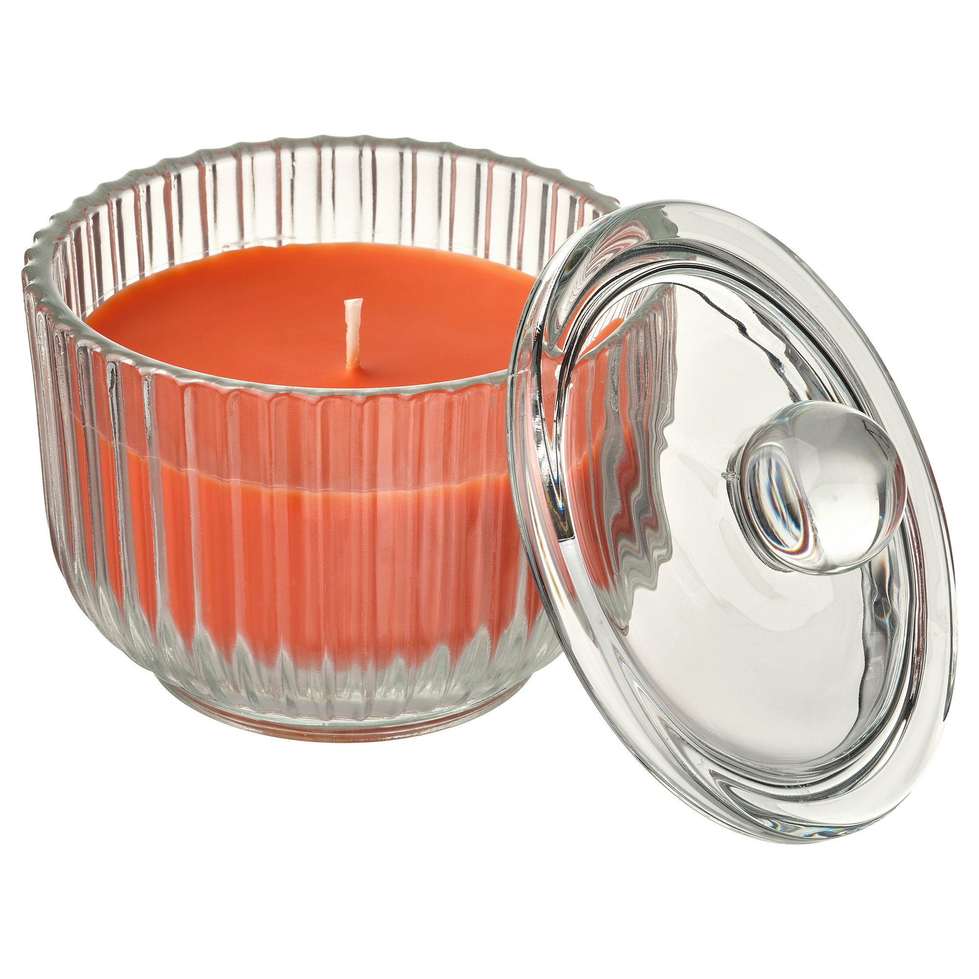 HÖSTAGILLE scented candle in glass