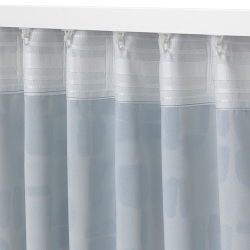 SPIRSTÅNDS room darkening curtains, 1 pair