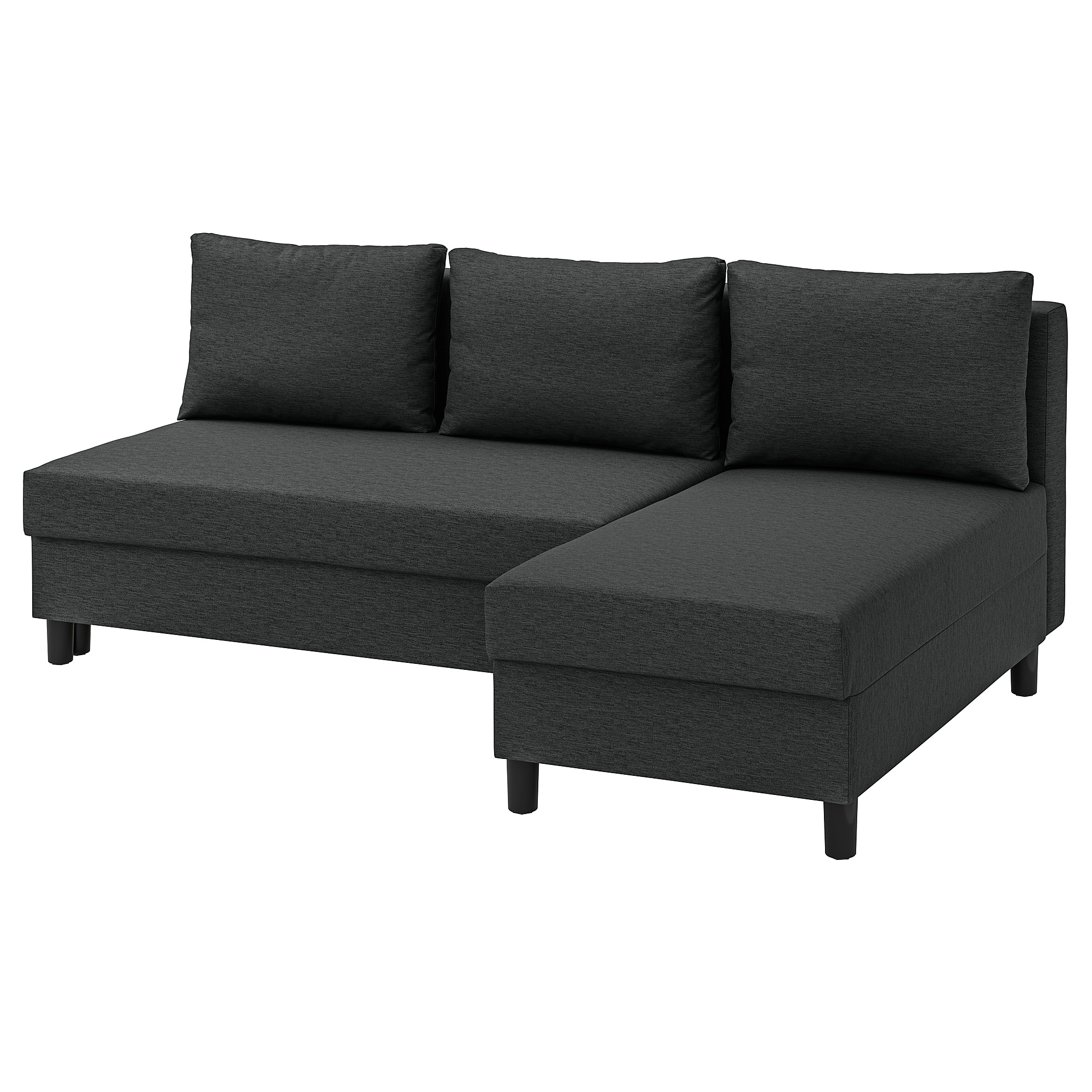 ÄLVDALEN 3-seat sofa-bed with chaise longue