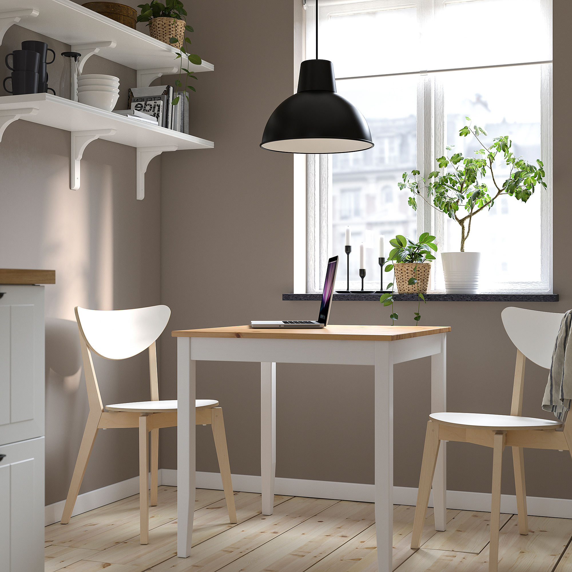 LERHAMN/NORDMYRA - table and 2 chairs | IKEA Taiwan Online