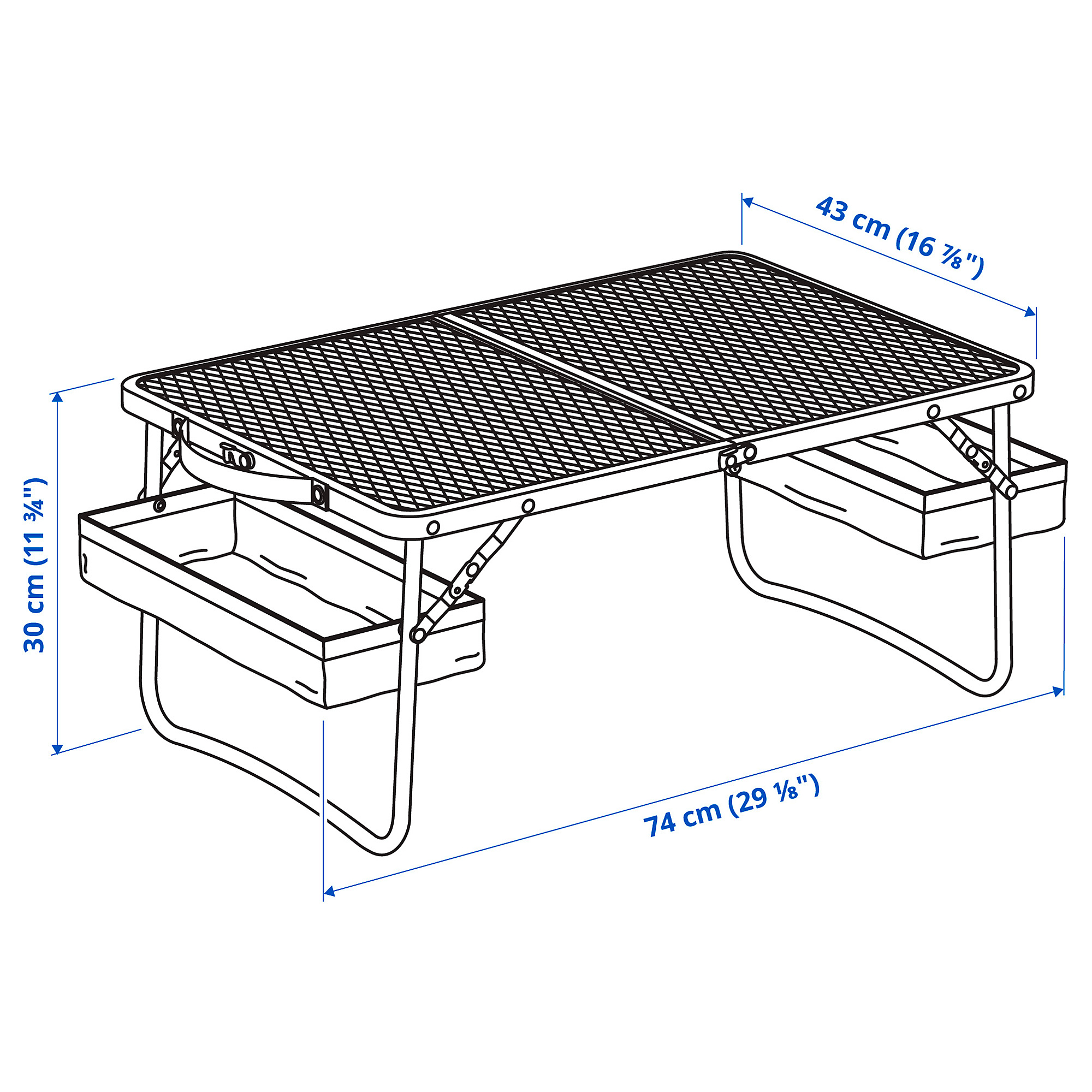 STRANDÖN folding table