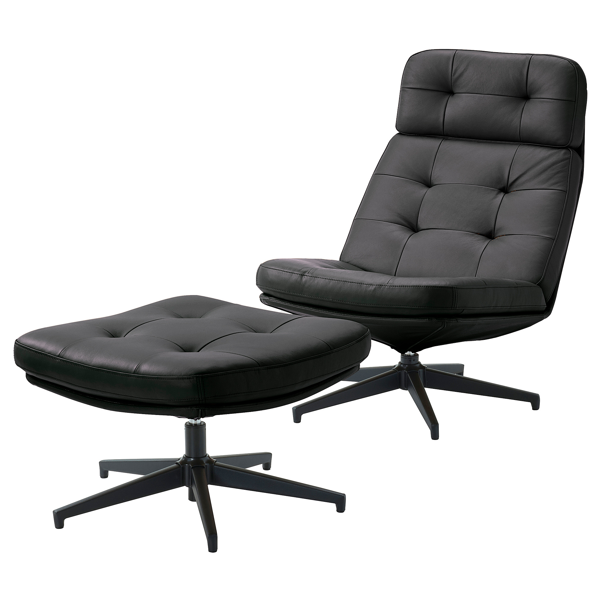 HAVBERG armchair and footstool