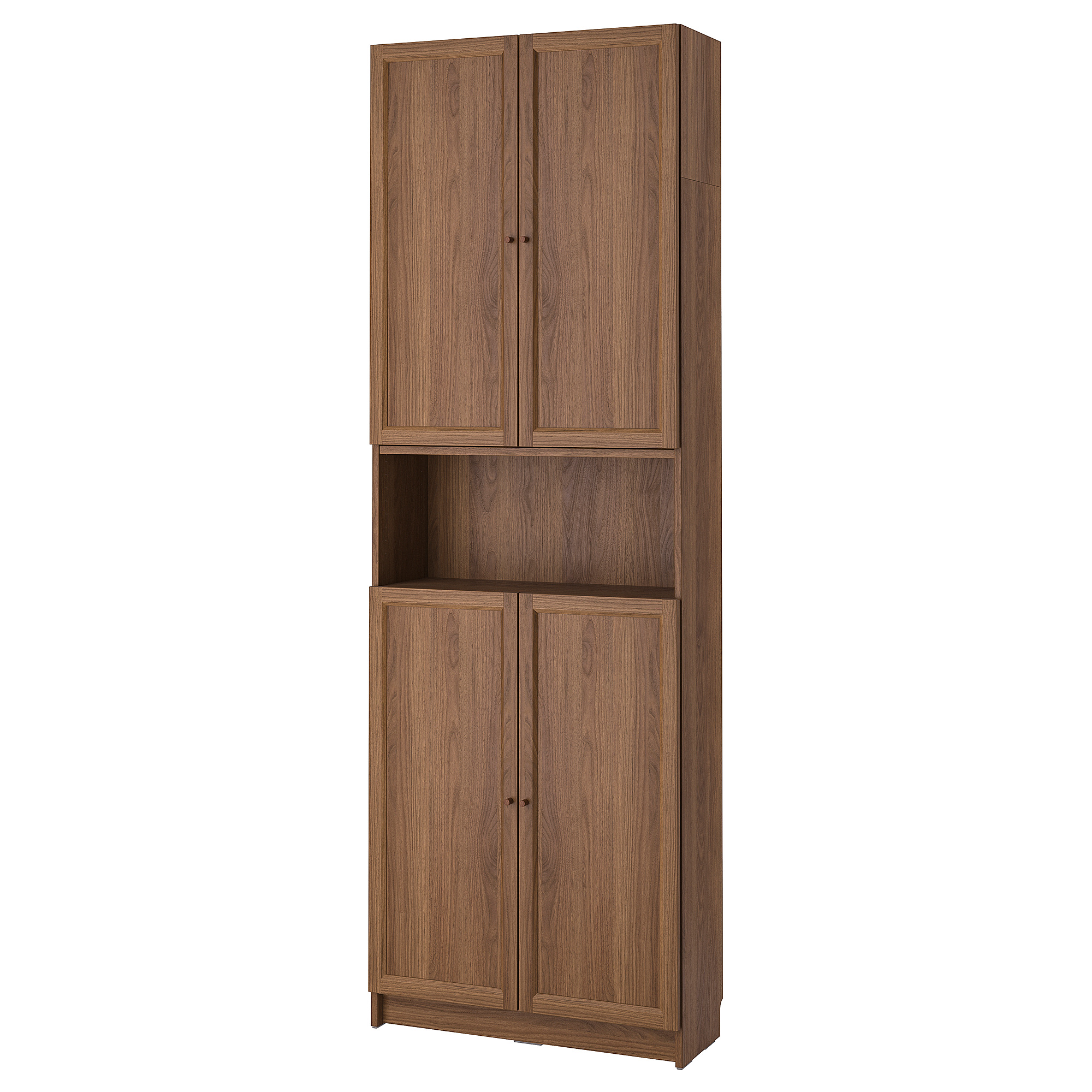 BILLY/OXBERG bookcase w doors/extension unit