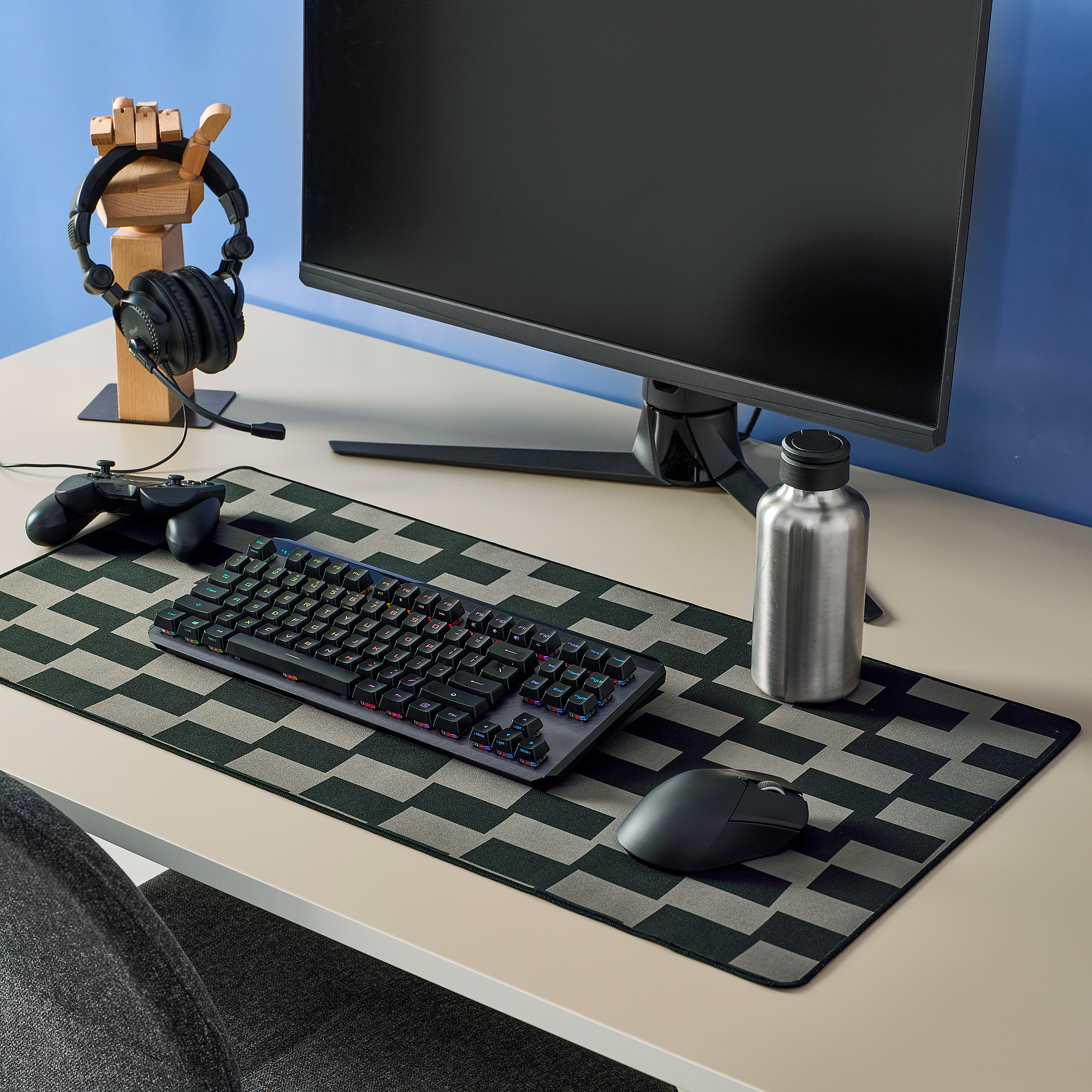 BLÅSKATA gaming mouse pad