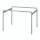 GRÅSALA - underframe for table top, grey | IKEA Taiwan Online - 60515435_S1