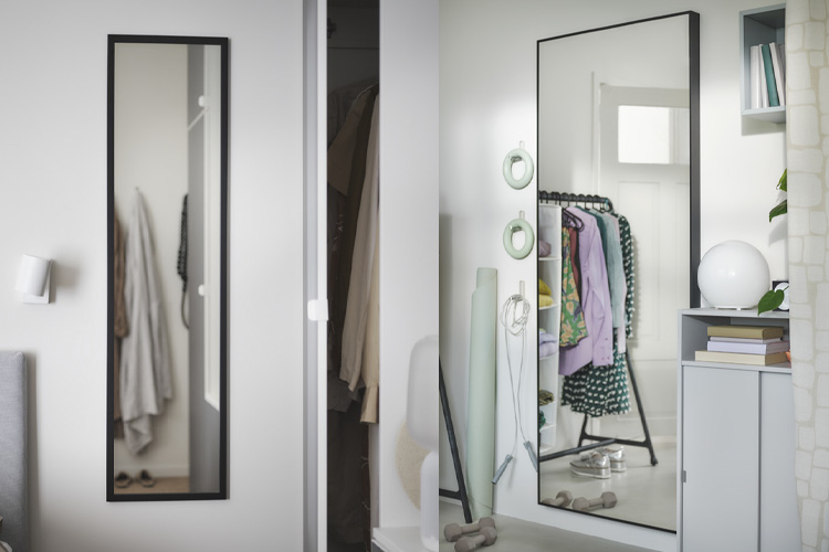 IKEA鏡子、全身鏡｜全身穿衣鏡、化妝桌鏡、浴室鏡，提升居家空間感 