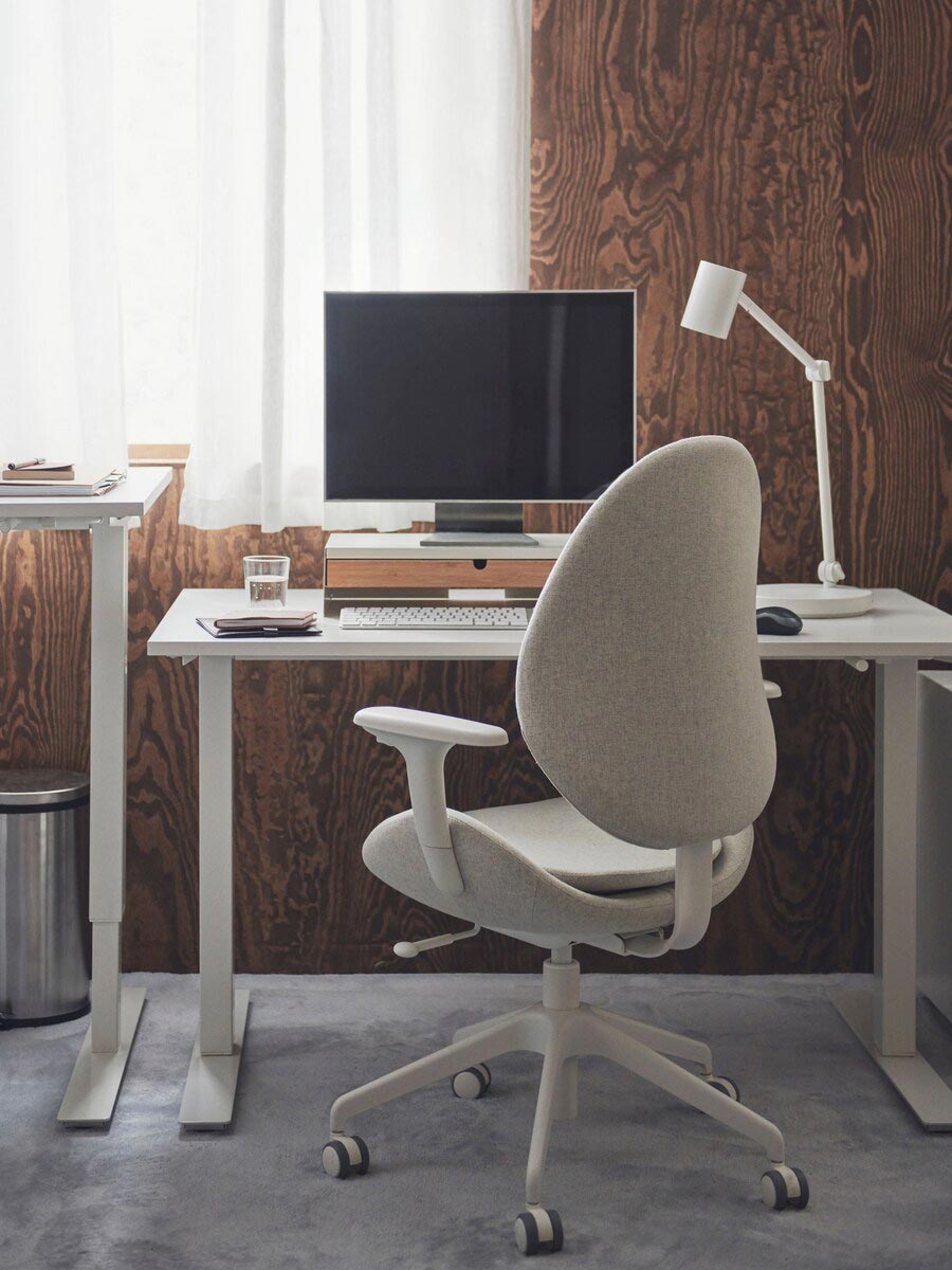 Ikea computer desk discount chair