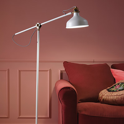 RANARP Floor/reading lamp, off-white - IKEA