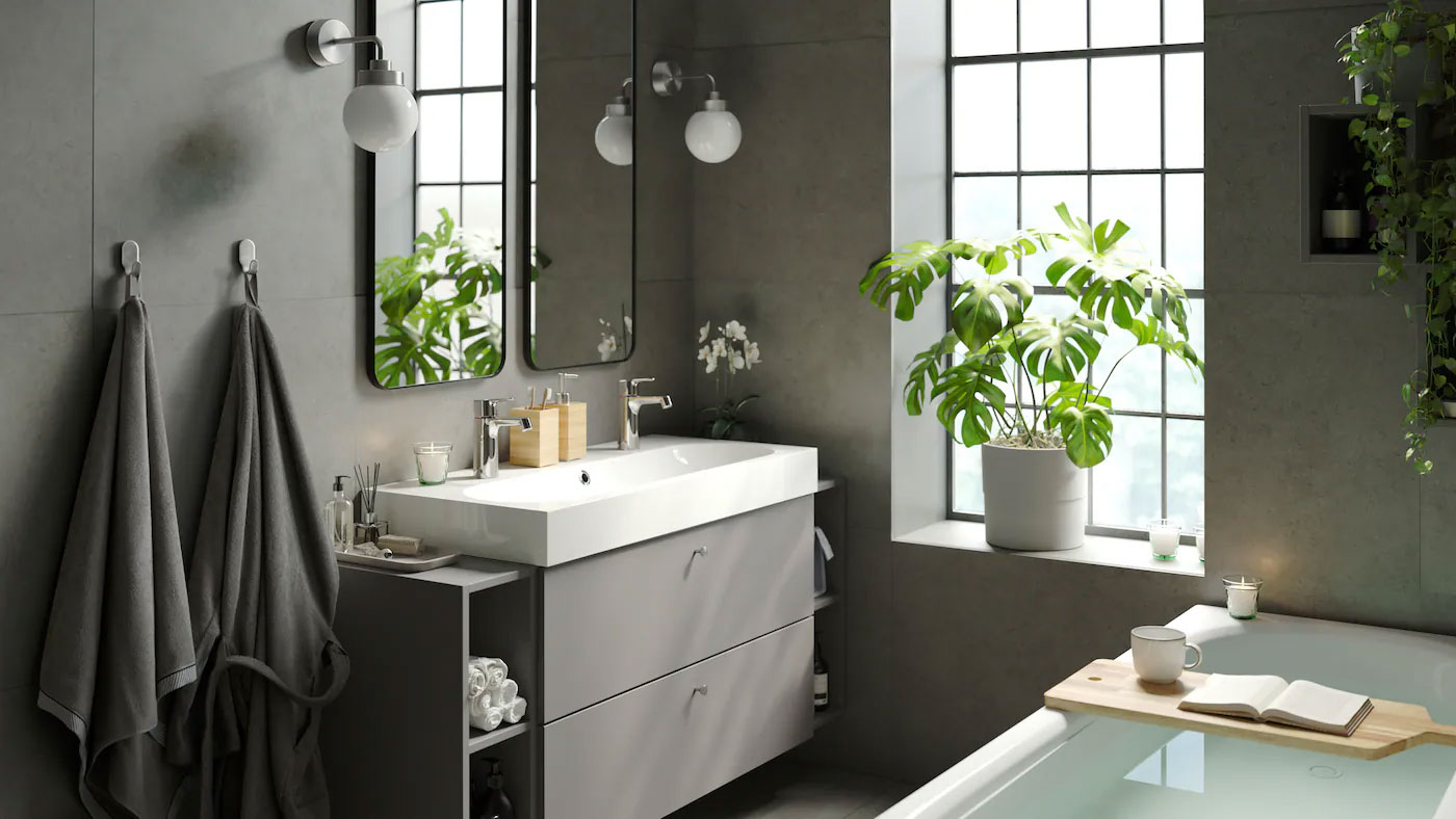 把浴室變成專屬spa 浴室設計點子 Ikea 線上購物