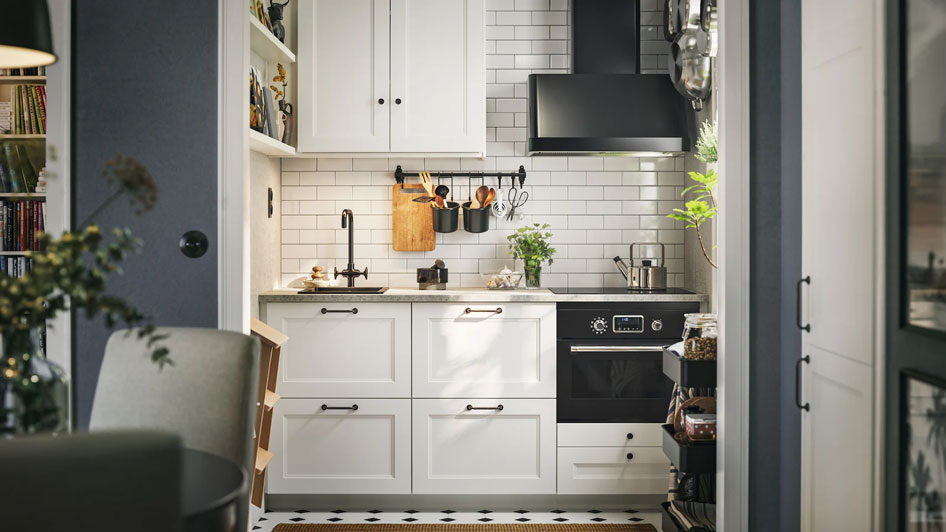 A fun, youthful kitchen in a multifunctional studio - IKEA